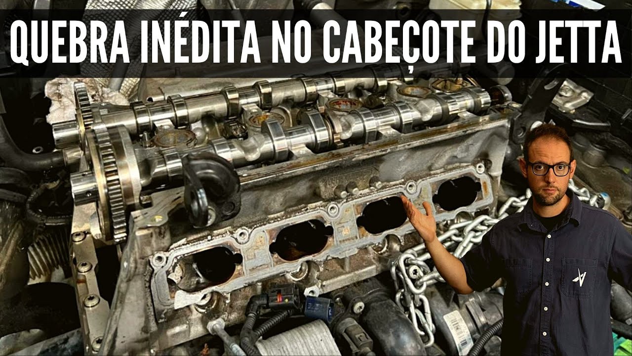 VÁLVULA ATROPELADA? CABEÇOTE RUIM? O QUE REALMENTE ACONTECEU NO JETTA TSI DE 36.000 KM