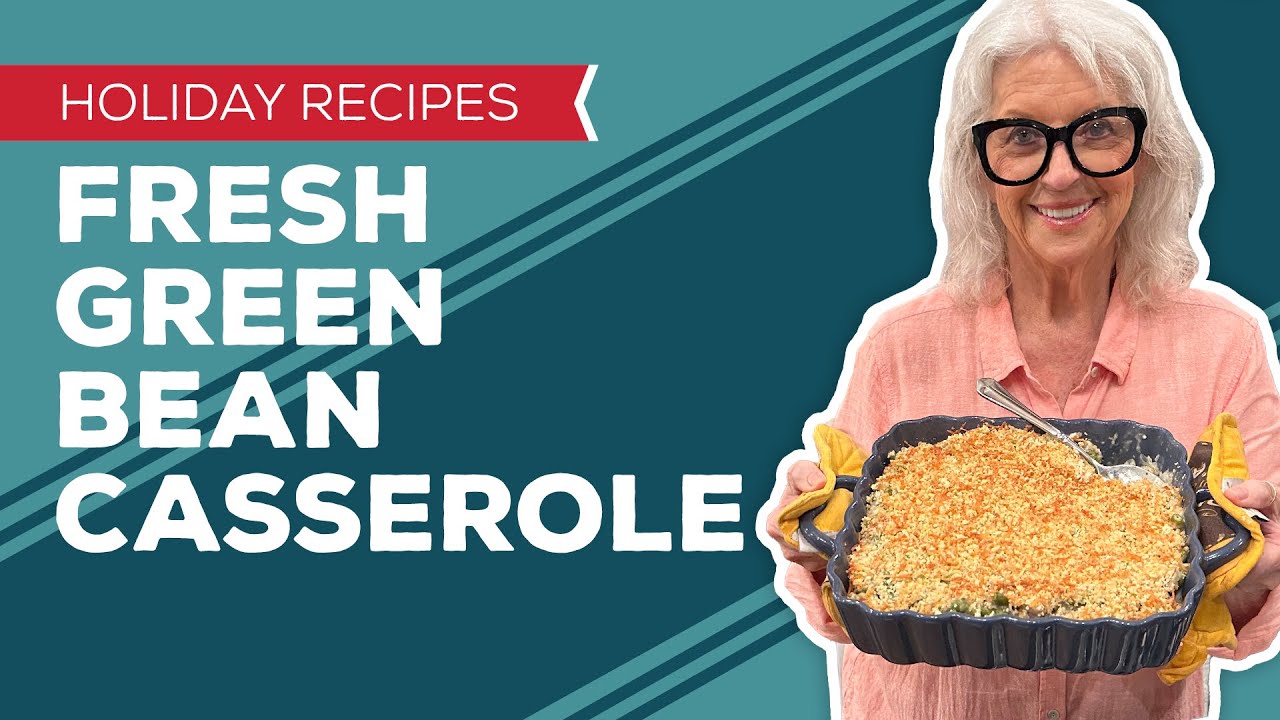 Holiday Cooking & Baking: Fresh Green Bean Casserole Recipe
