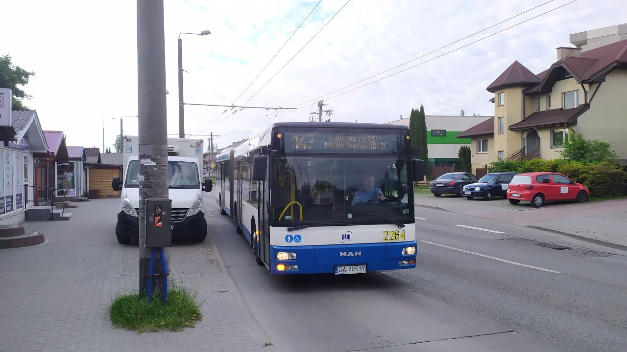 MAN NG363 #2264, PKM Gdynia, linia 147