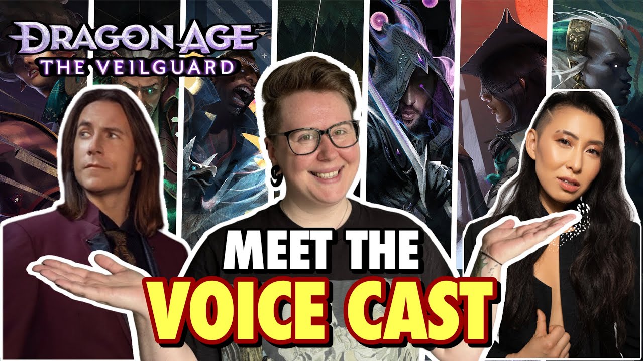 MEET THE VOICE CAST FOR DRAGON AGE THE VEILGUARD!!