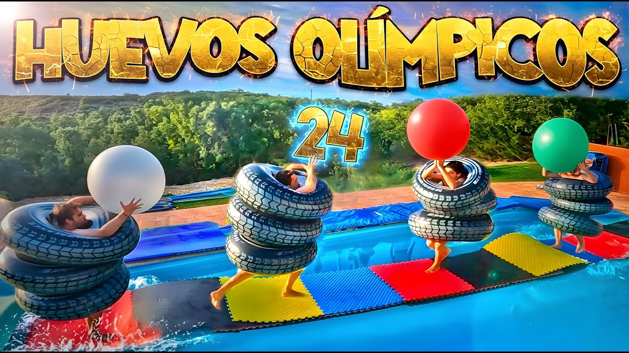 HUEVOS OL&Iacute;MPICOS 24 | SUSCRIPTORES y un COJO LOCO