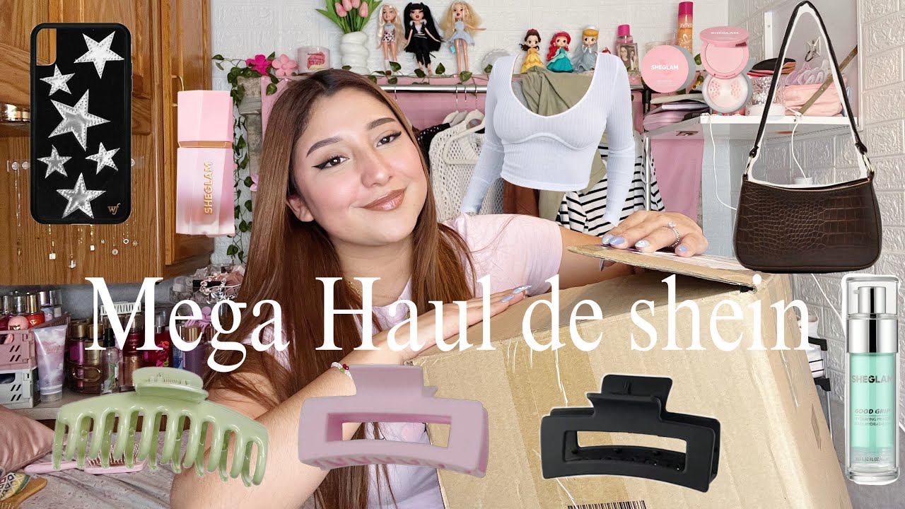 Mega haul de SHEIN 🌷🪞🪩 Joyería, bolsos, sheglam, rizadora y más ✨