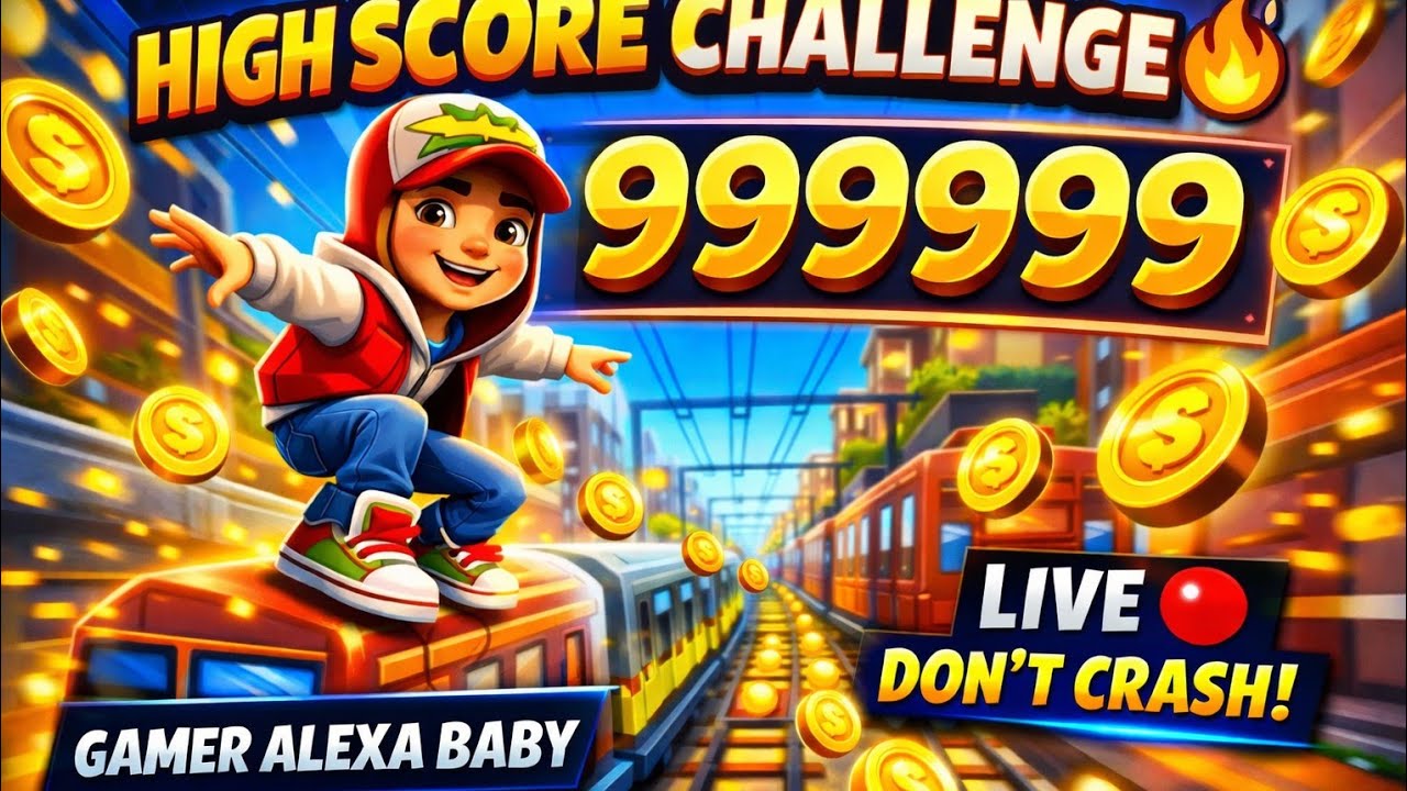 Subway Surfers Live 🔴 | High Score Challenge | Come Join” #games #live