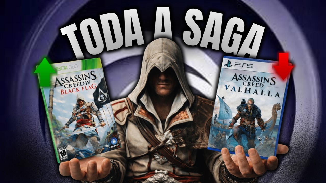 Assassin’s Creed: Toda a Saga Explicada em Um Único Vídeo