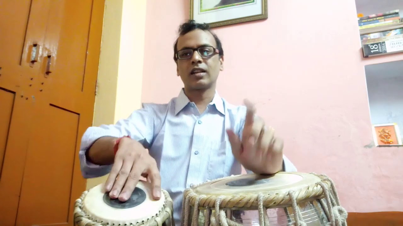 Traditional Teen Taal kaida lesson#11