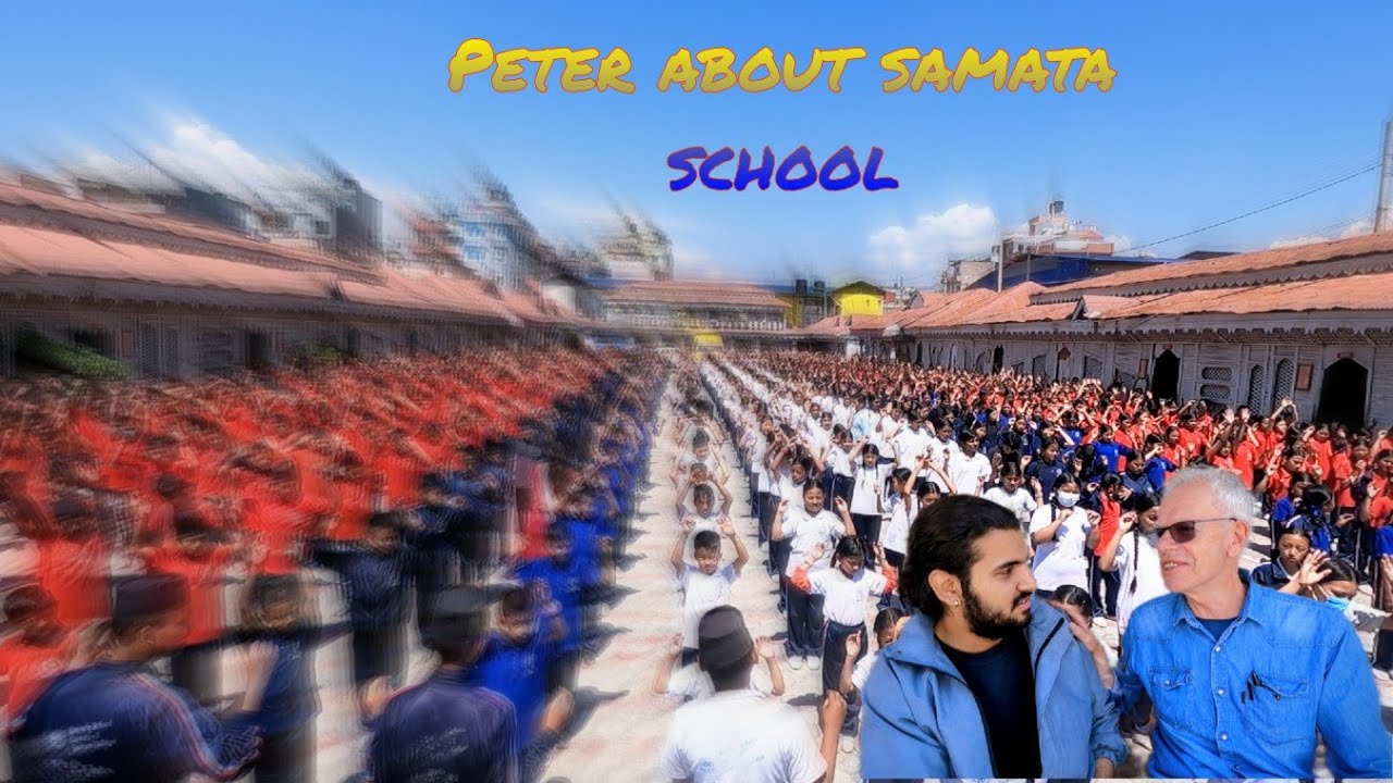 Peter explain about samata school - Kathmandu to chitwan ride || Arun vlogs