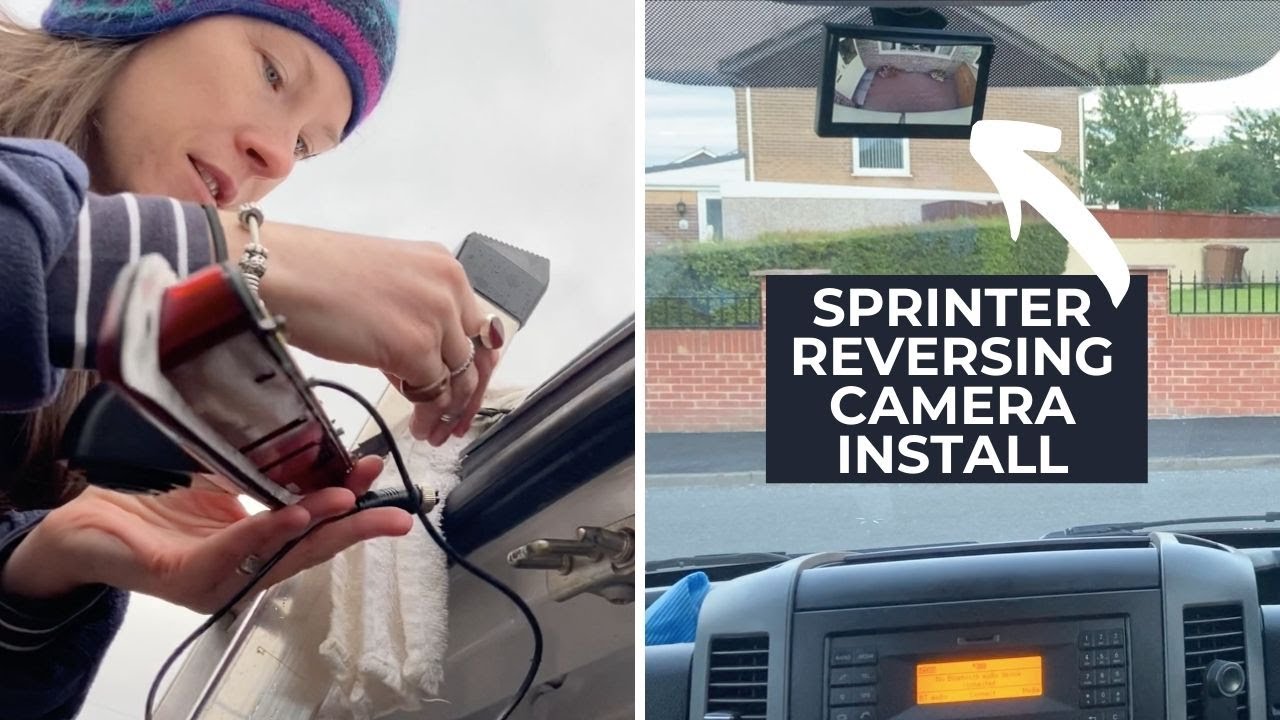 Mercedes Sprinter Reversing Camera | DIY Install | Can we do it?!