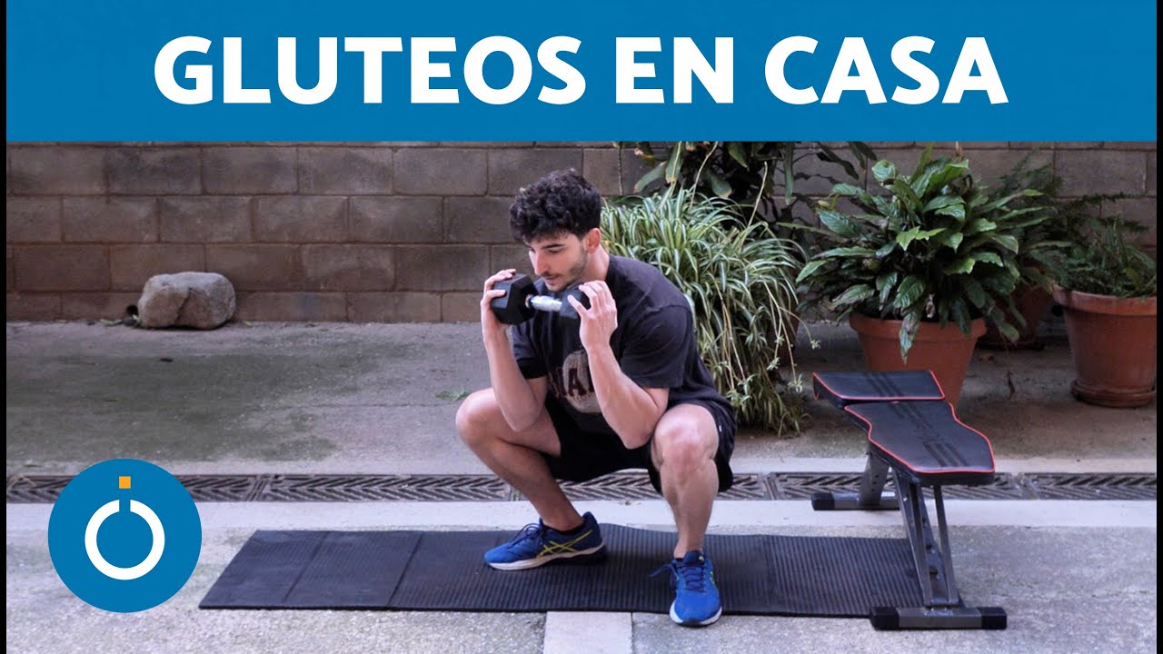 TOP 3 EJERCICIOS de GLÚTEOS para HOMBRES con PESO ✅ (Hazlos EN CASA)