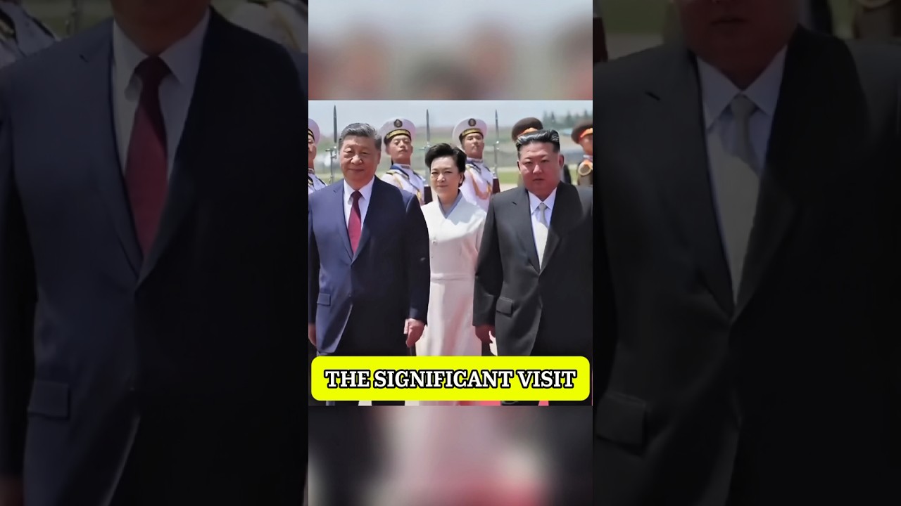 Xi Jinping Meets Kim Jong Un in North Korea #northkorea #kimjongun #xijinping #china