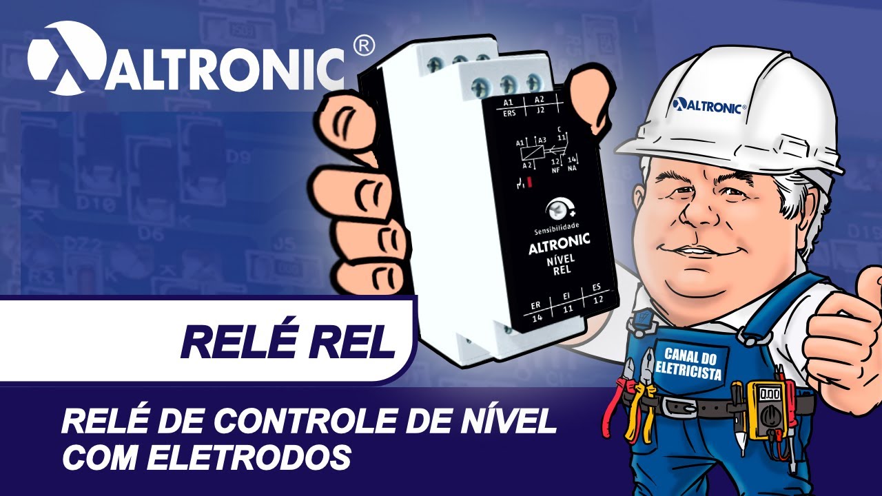 Vídeo-aula - Relé de nível - REL