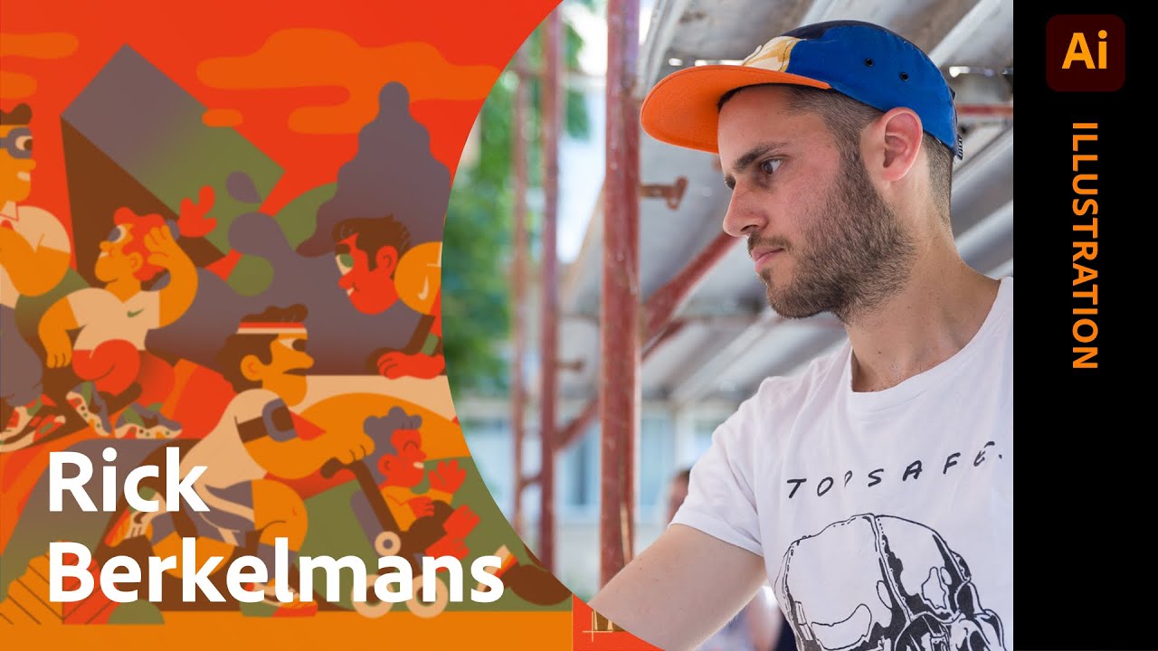 Illustration with Hedof // Rick Berkelmans | Adobe Live