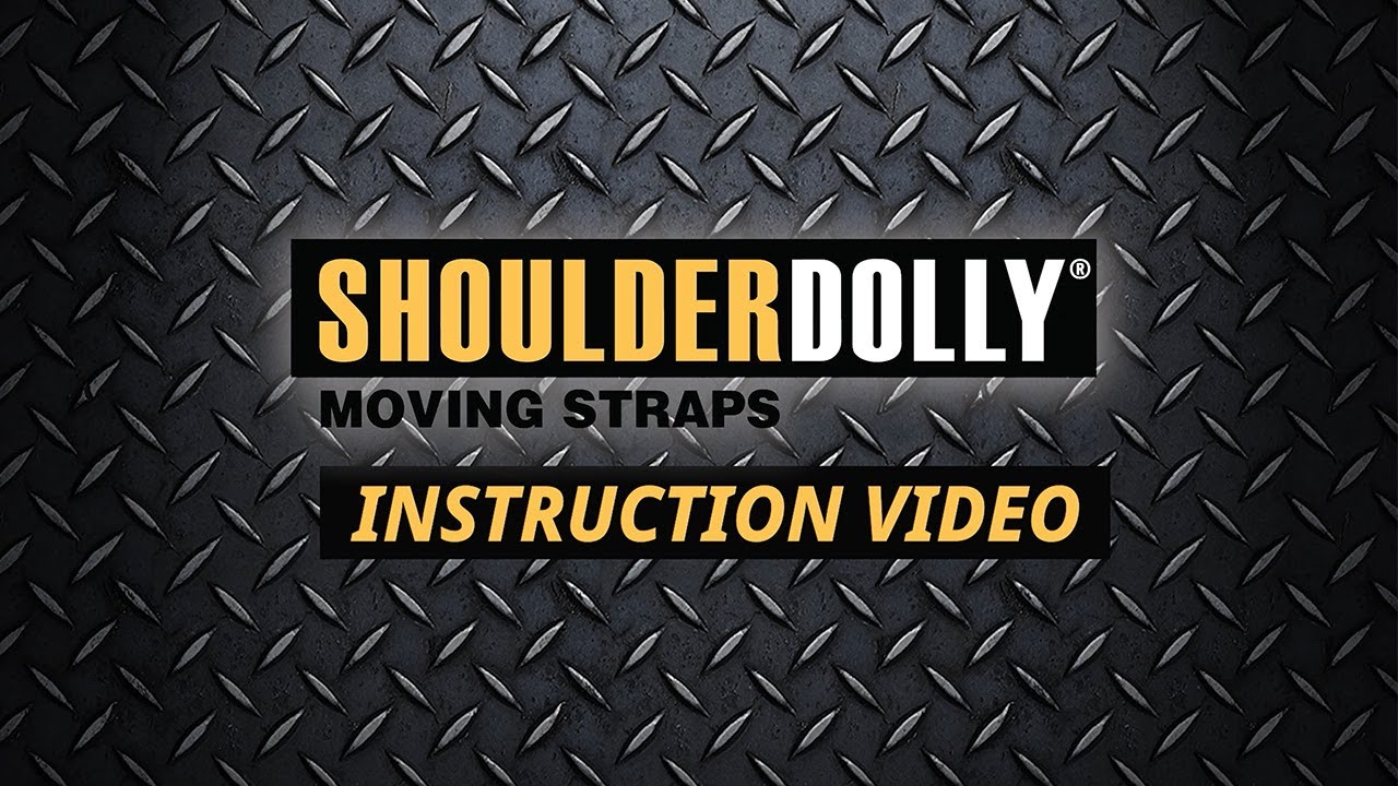 Shoulder Dolly Instruction Video - How to Use ShoulderDolly Moving Straps | The Fastest Way to Move