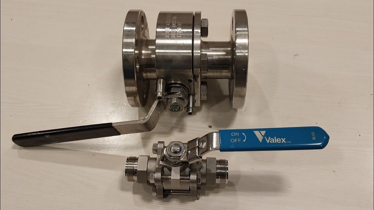 Piping Engineering : Ball Valve - 2 piece vs 3 piece design
