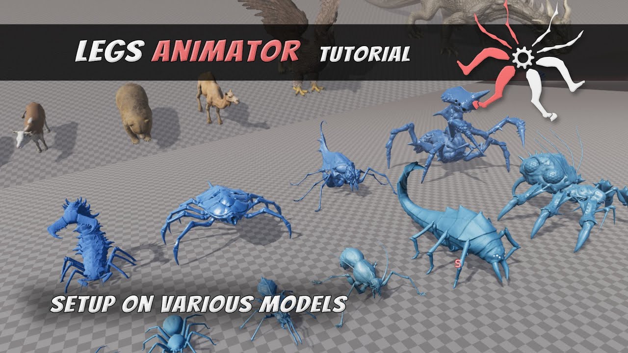 [Legs Animator] Setup on Various Models and Extra Tips