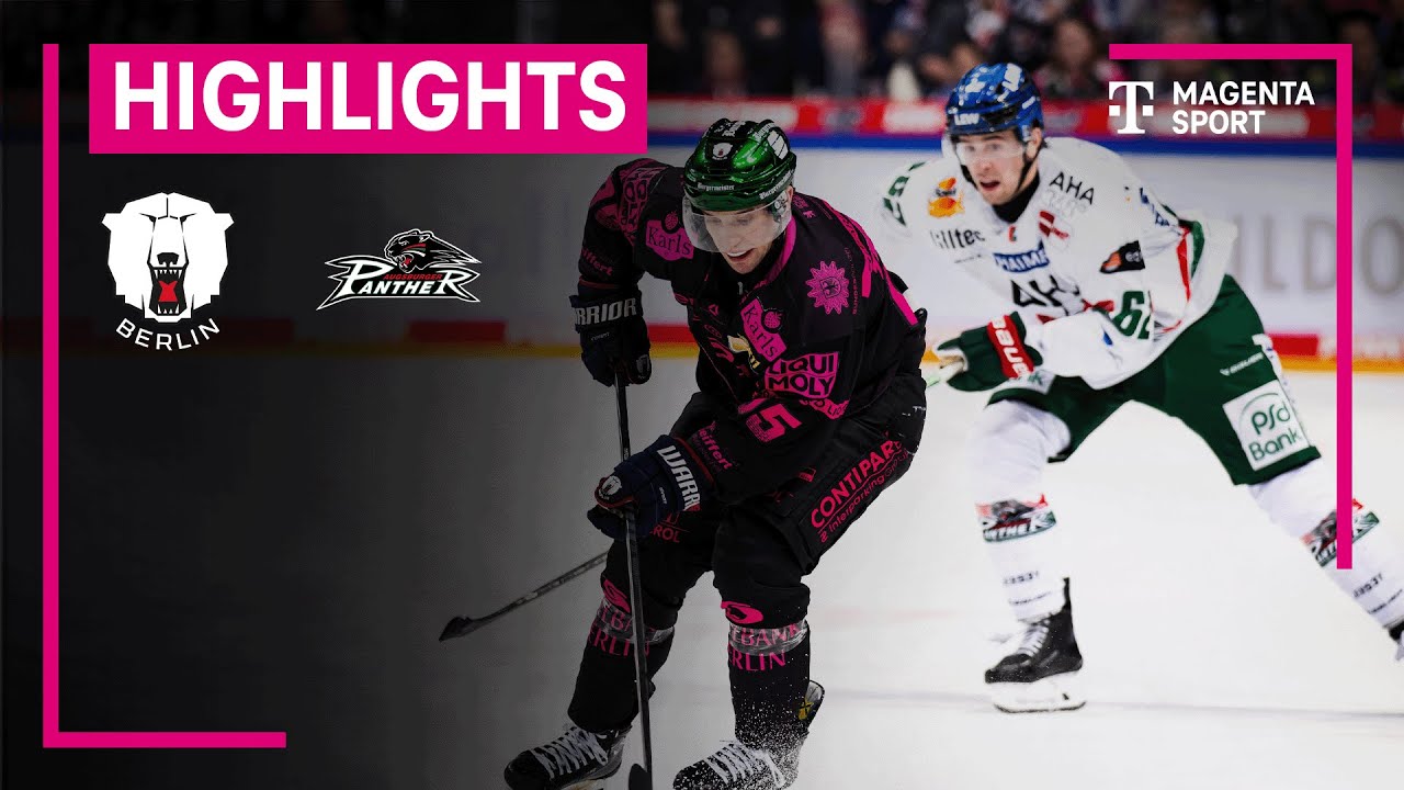 Eisb&auml;ren Berlin - Augsburger Panther | PENNY DEL | MAGENTA SPORT