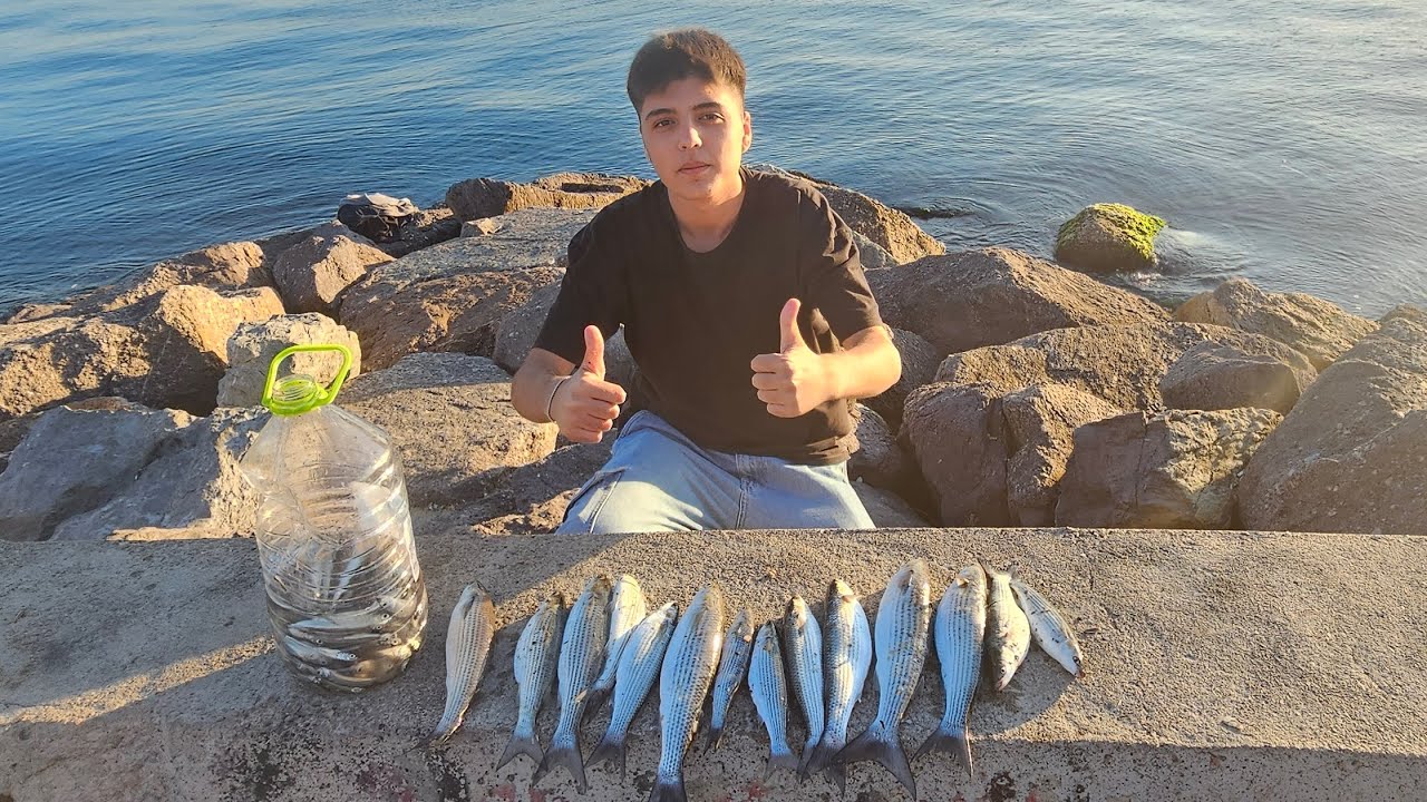 29 EKİM ÖZEL TOP ARKASI KEFAL VE GÜMÜS . İNANILMAZ BİR AV OLDU...