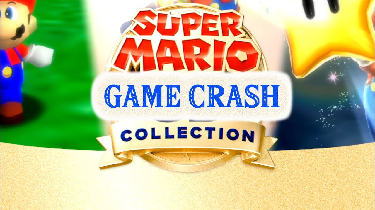 【バグ】スーパーマリオ3Dコレクション 3作品全てエラー落ちさせてみた【ゲームクラッシュ】