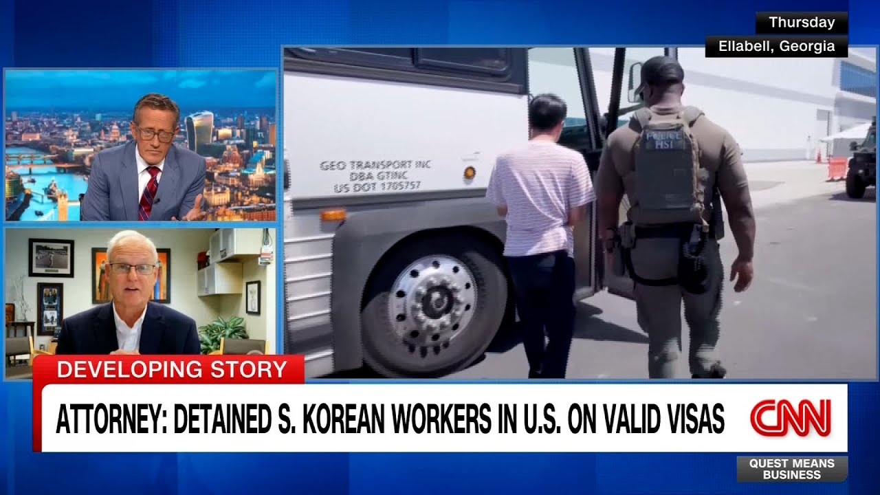 Charles Kuck Says No Visa Terms Were Violated in the Hyundai-LG Battery Plant Raid