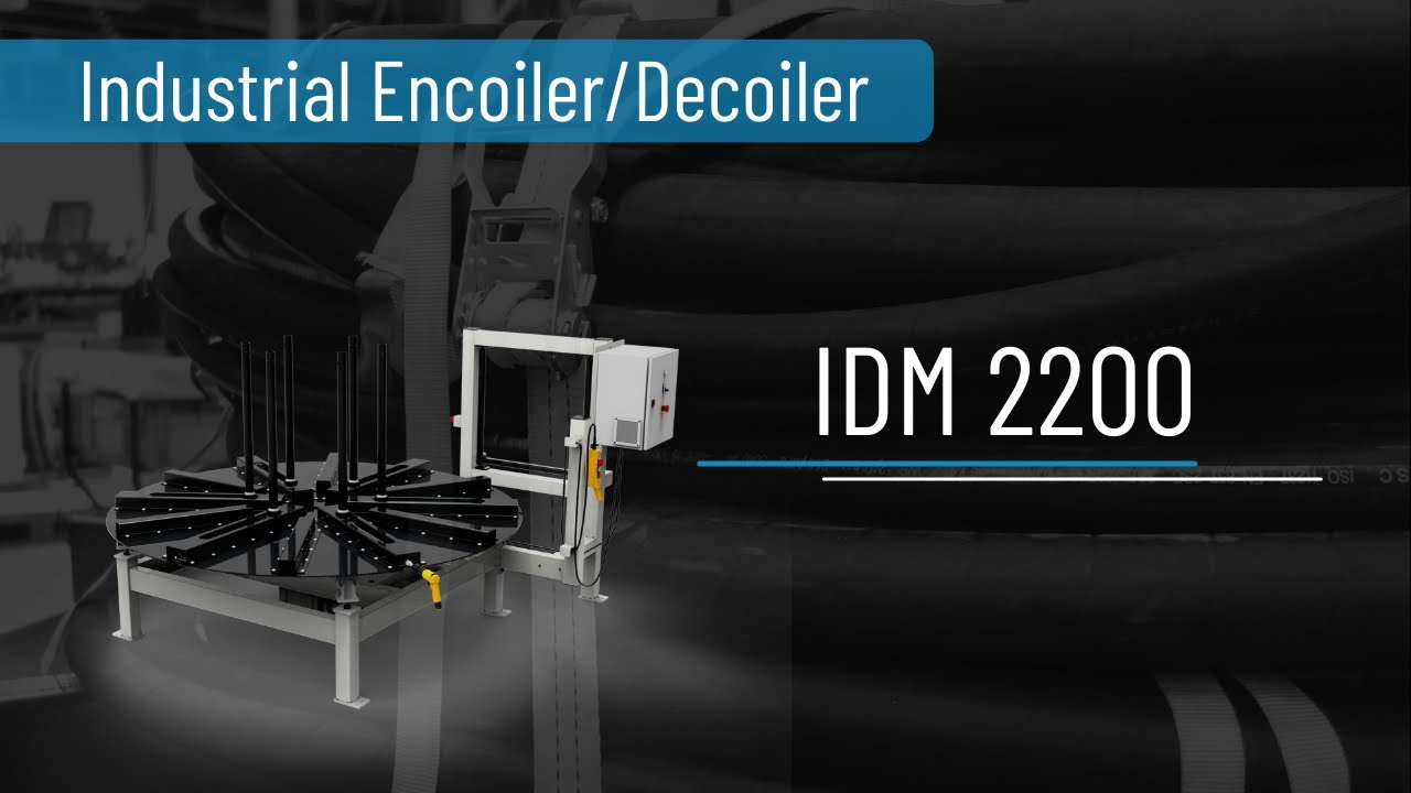 TECHMAFLEX - INDUSTRIAL HOSE DECOILER / UNCOILER