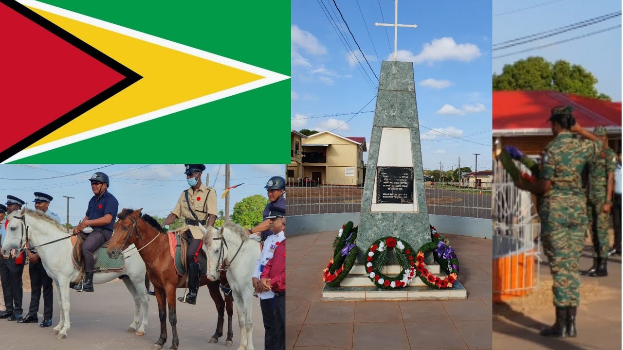 Remembrance Day, Lethem Guyana.