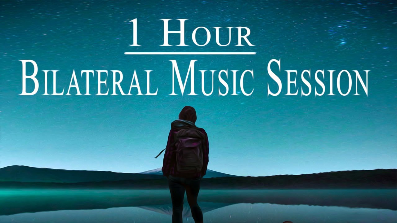 1 HR Bilateral Music Therapy 🎧 Relieve Stress, Anxiety, PTSD, Nervousness - EMDR, Brainspotting