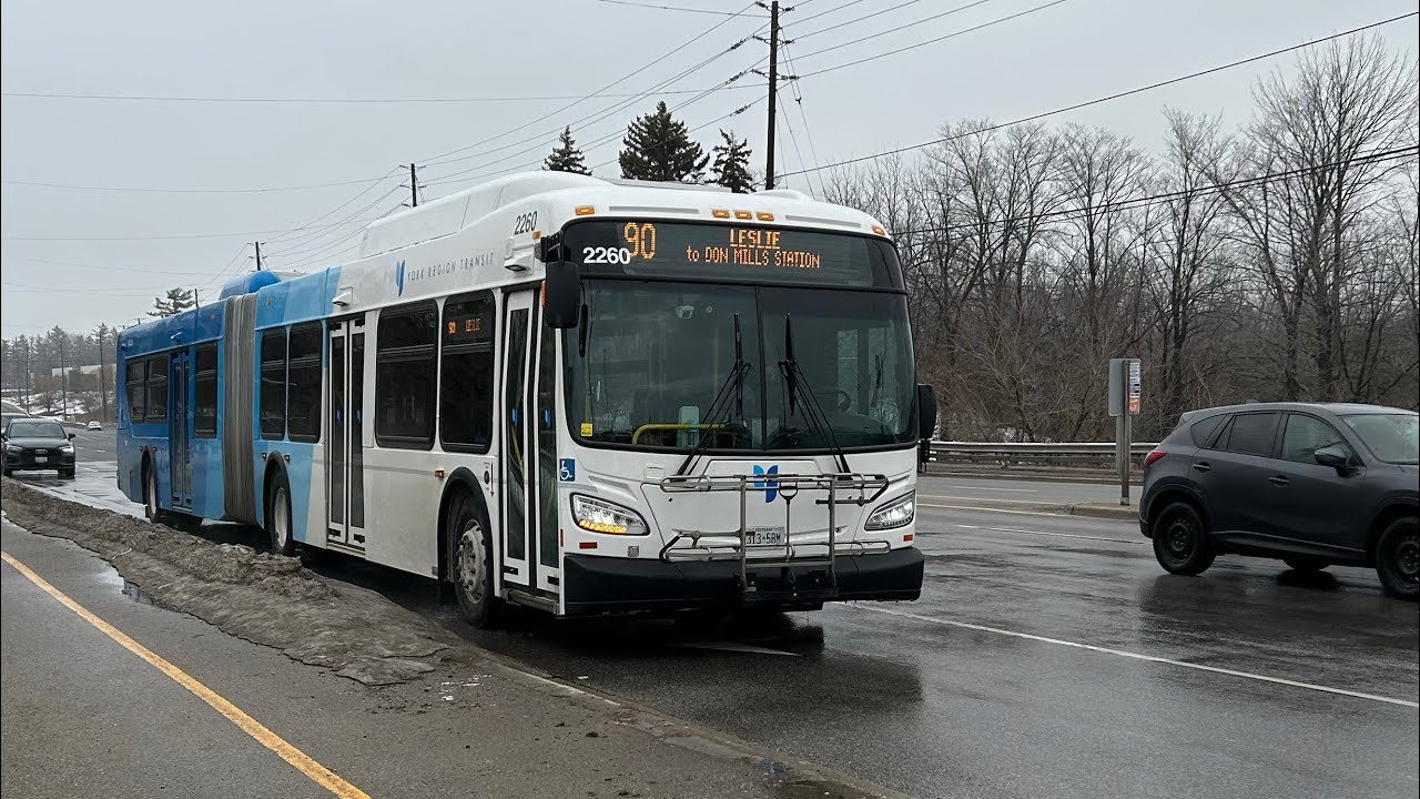 (WEIRD RETARDER) YRT #2260 New Flyer XD60 