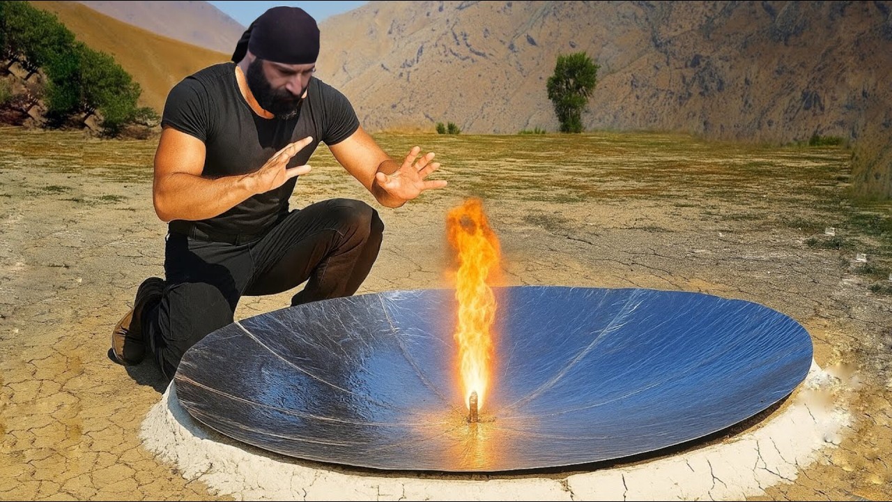 Primitive Techniques That Save Lives in Nature /Sun Pit 