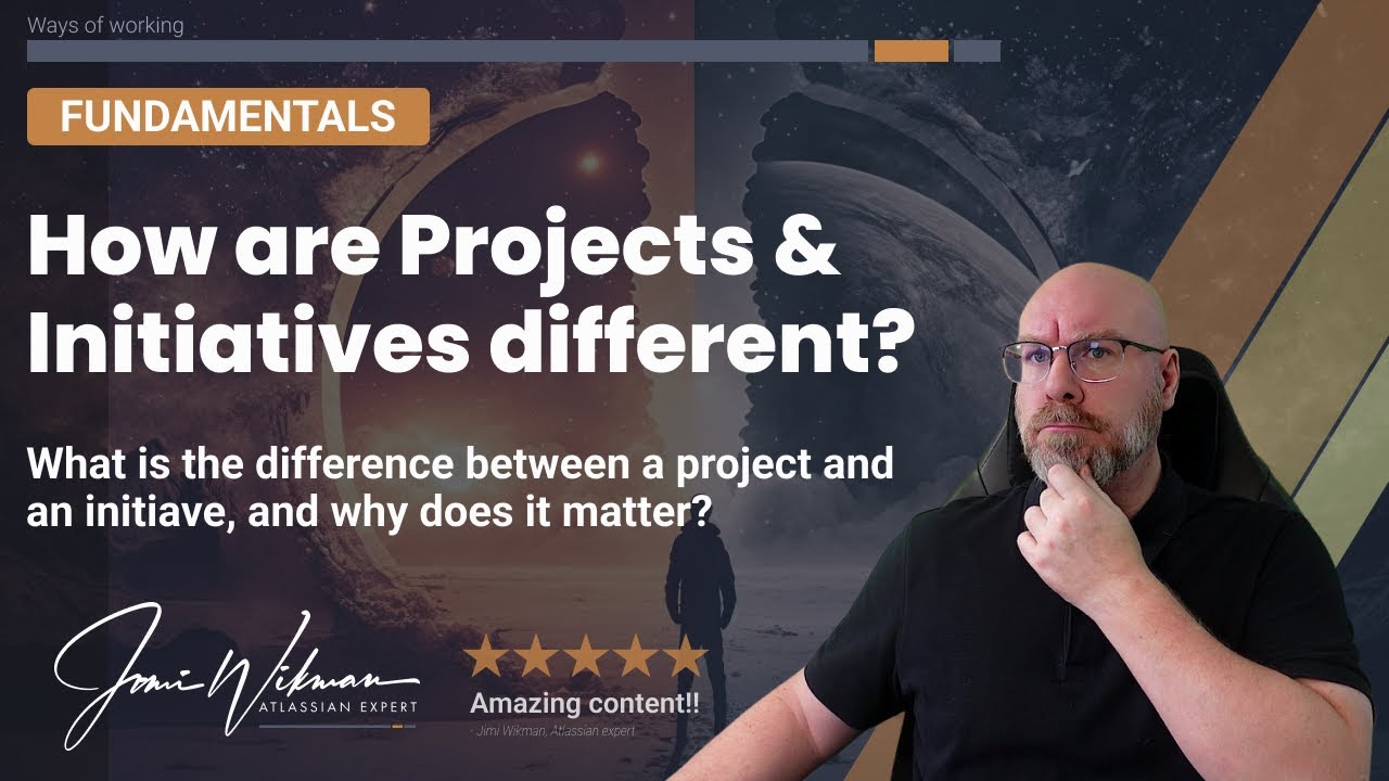 What is the difference between project and initiative, and why does it matter?