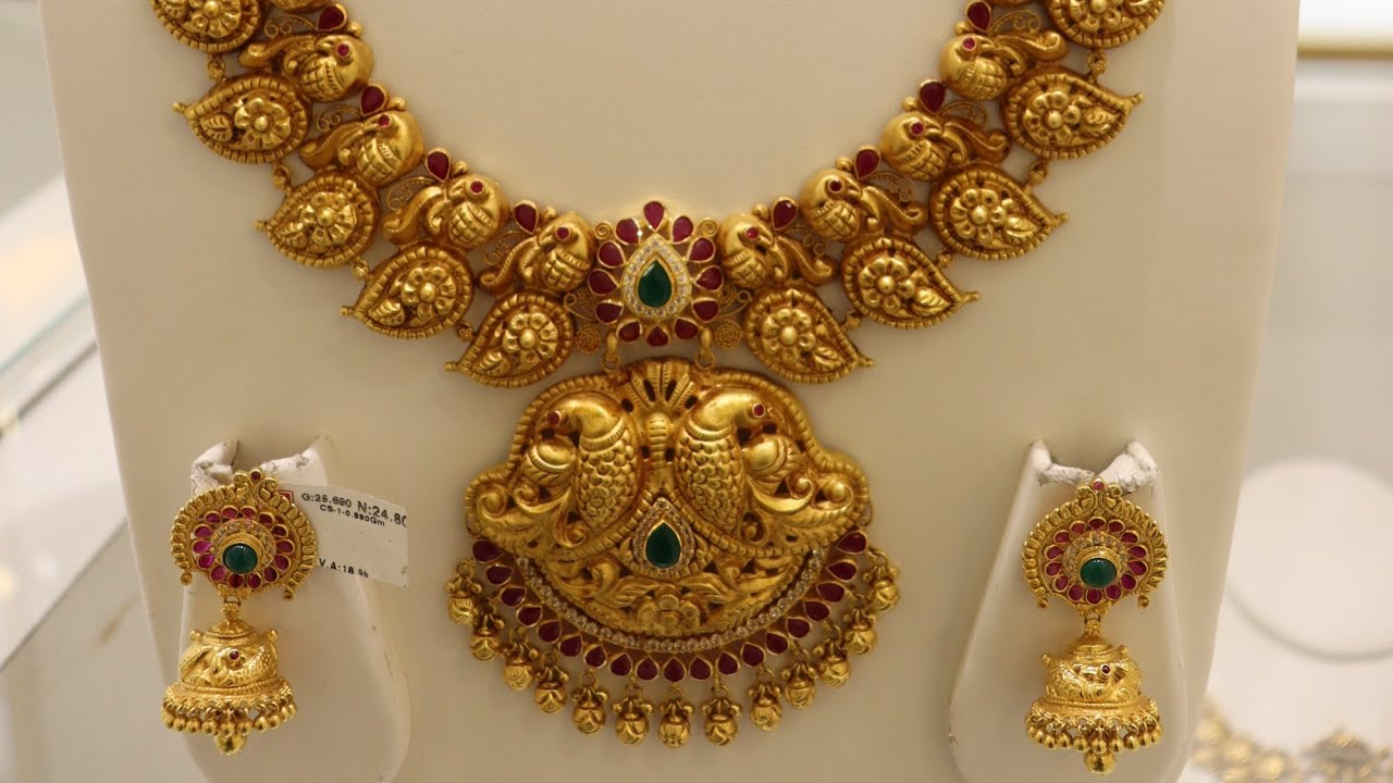 Exclusive Bridal Traditional Necklace, Haram & Earrings collections 2021 // TNagar Saravana Store