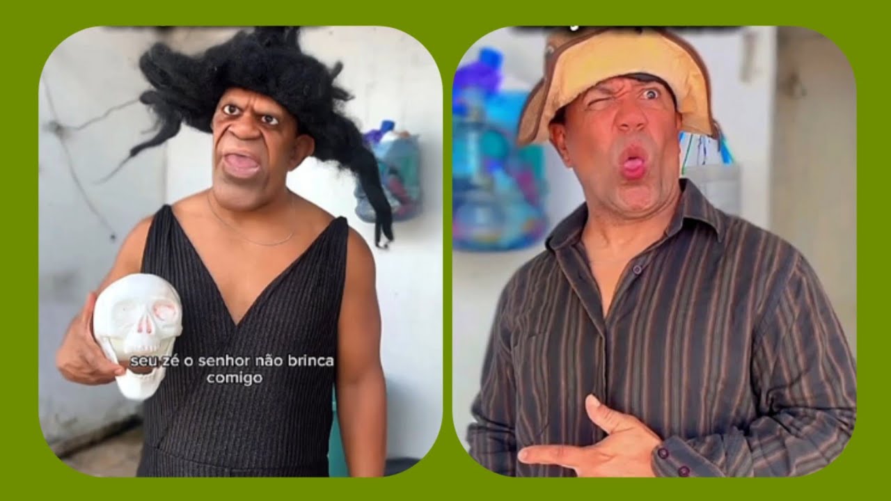 Tente não rir Zé pitomba provocou a macumbeira 🤣🤣🤣🤣