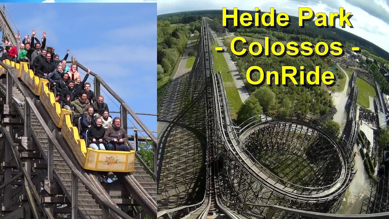 Heide Park - Colossos - OnRide & OffRide 2016 - Front Seat on-ride HD POV (Erste Reihe) Coaster