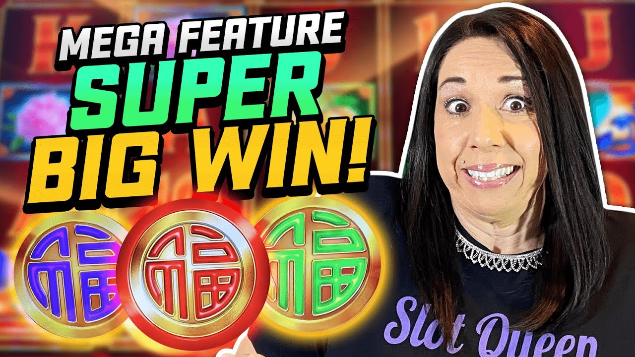 SUPER BIG WIN ON THE MEGA FEATURE !! I LOVE THE BAG GAME !