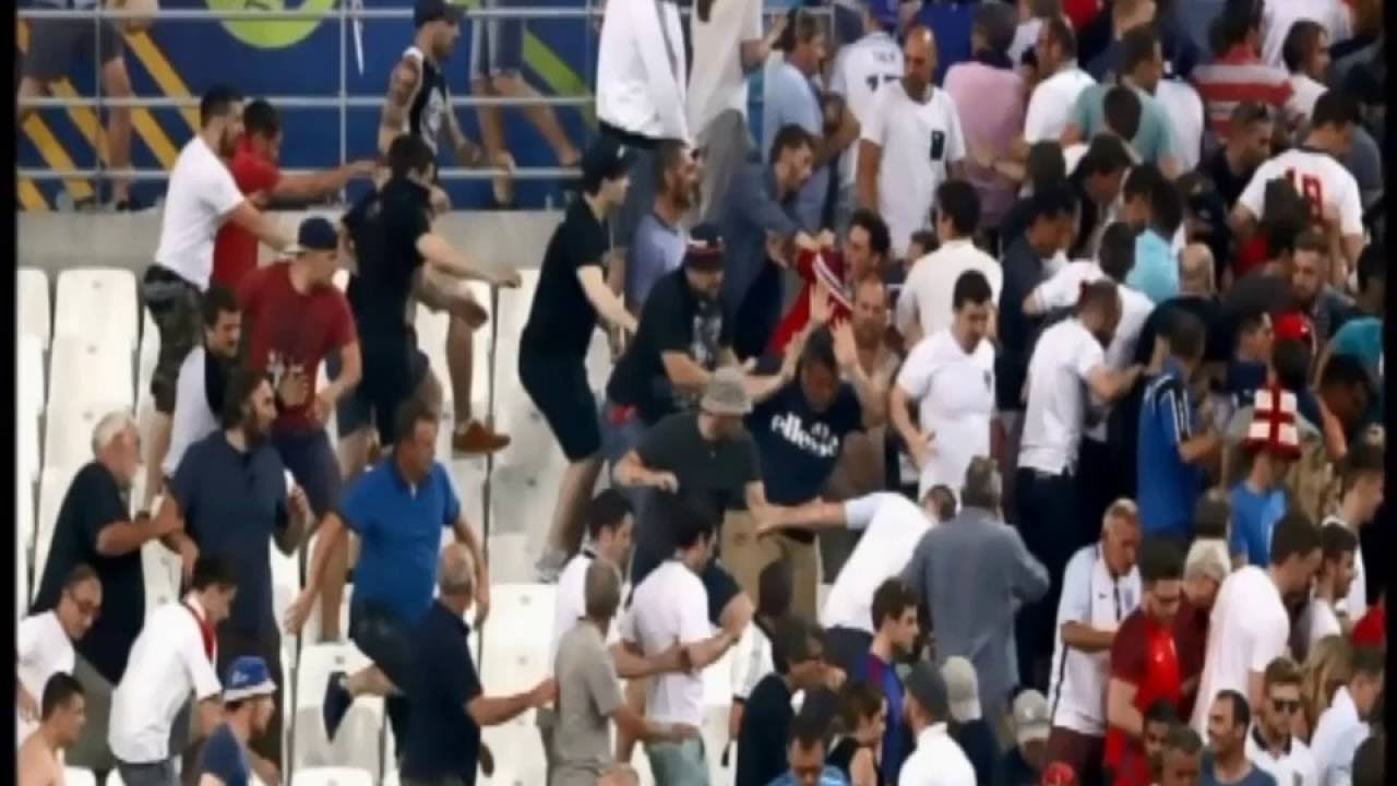 Hooligans  England v Russia  Euro 2016