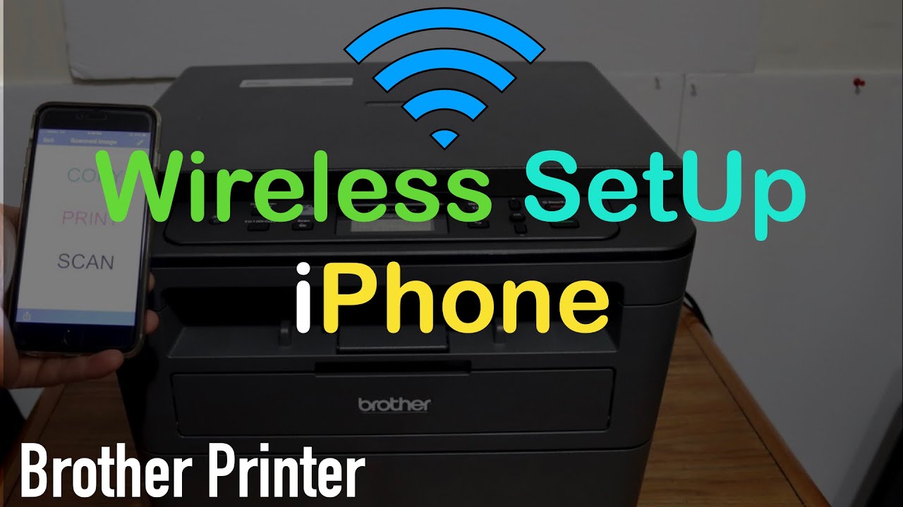Brother Printer SetUp iPhone.