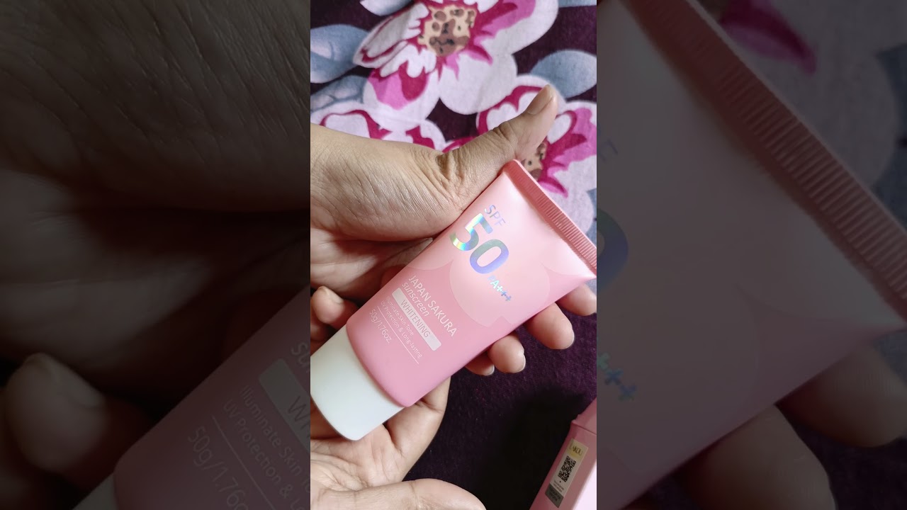 Best SPF 50 🌸 #hello #beautiful #soul #best #sunscreen #japan #sakura #good #skincare #love #shorts