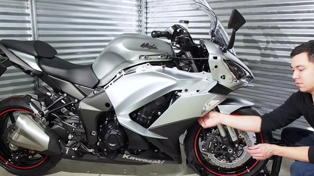 2018 Ninja 1000 / Z1000SX: How to remove and install fairings
