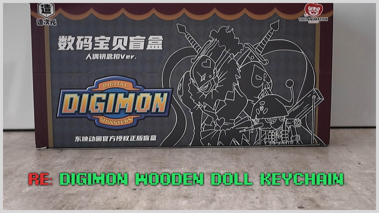 Re: Digimon Wooden Doll Keychains