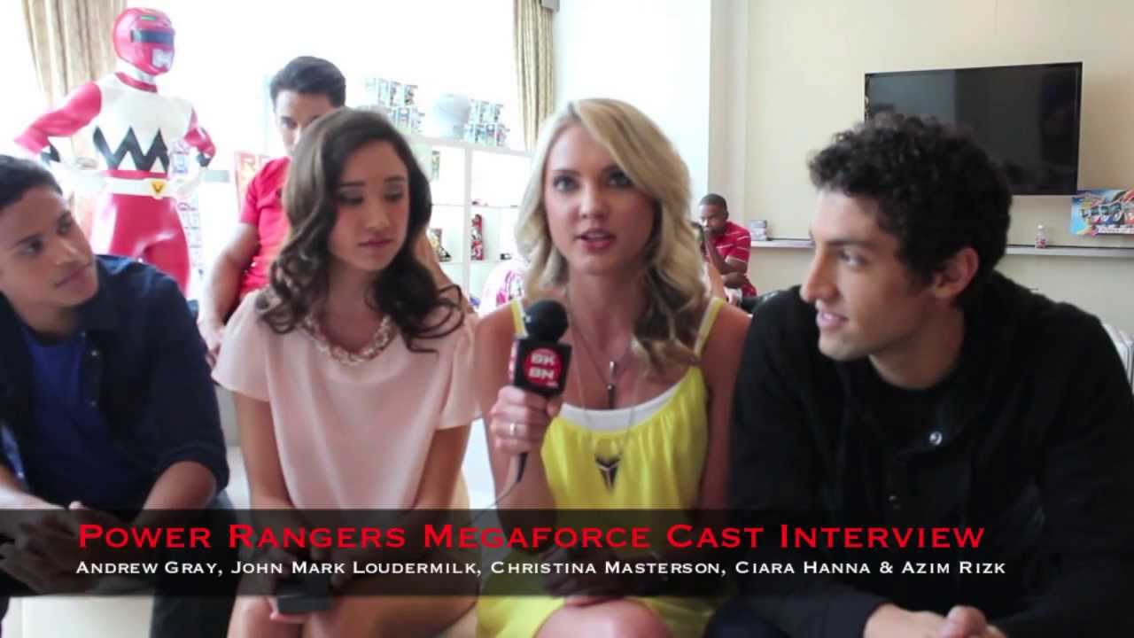Power Rangers Megaforce Cast SDCC 2013 Interview