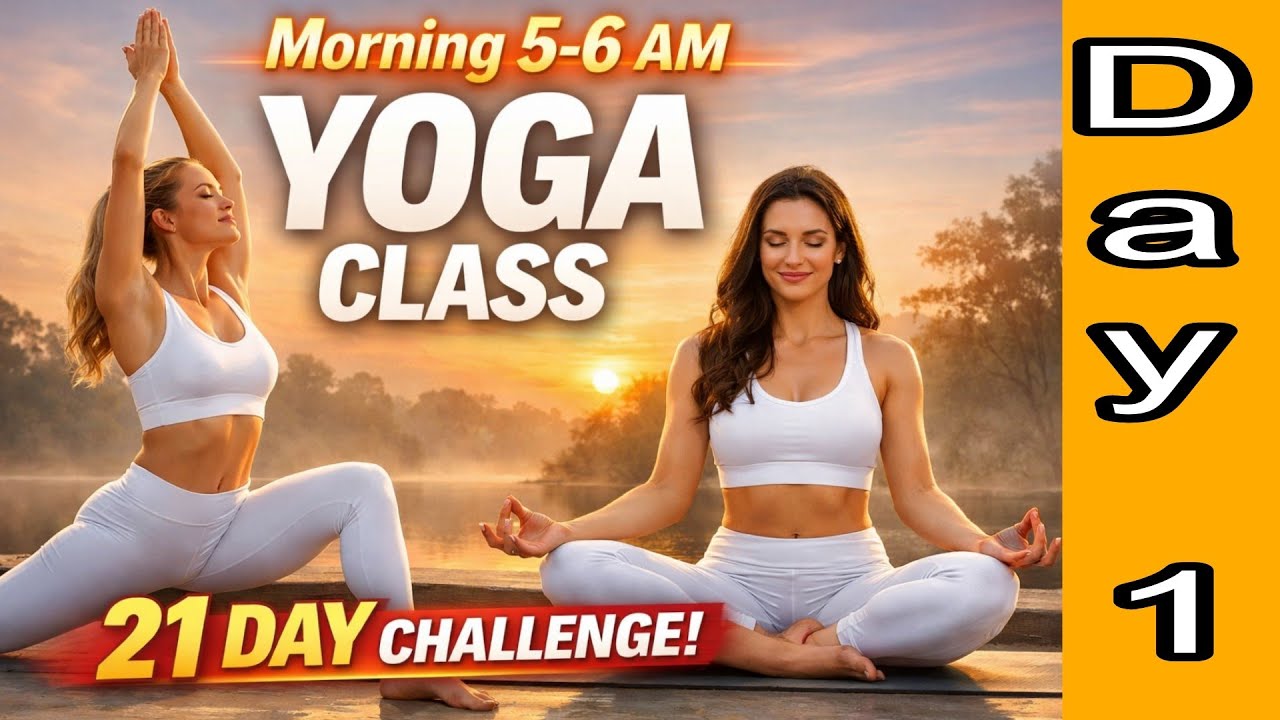 Day 1 yoga /21 days challenge 