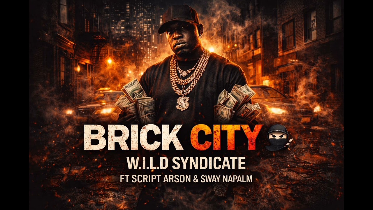 brick city by W.I.L.D syndicate featuring script arson $way Napalm
