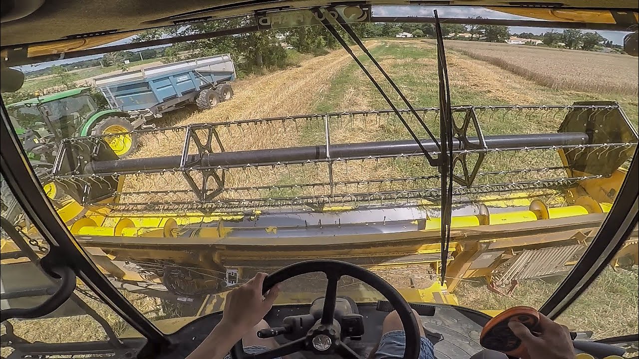 Embarquez avec moi en New Holland CX8070 ! (CabinView)