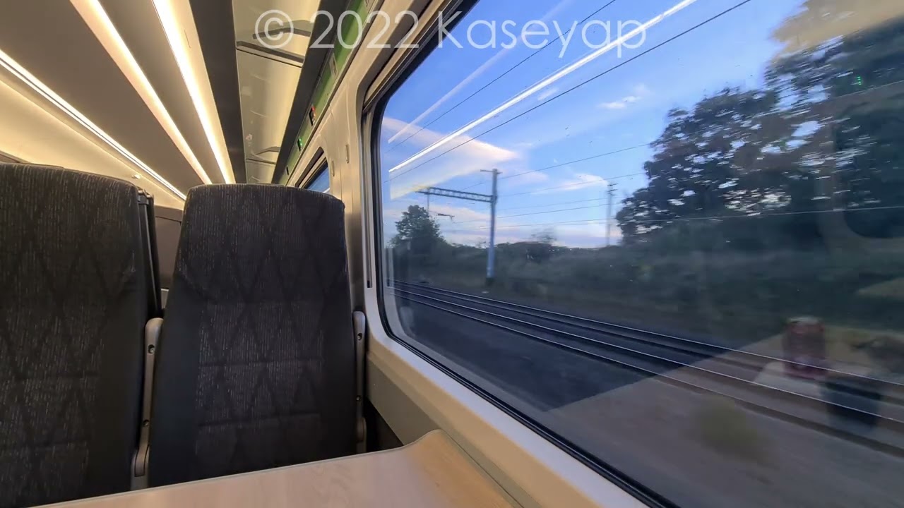 Great Western Railway Class 800 034 Reading-Didcot Parkway towards Bristol Temple Meads | 4K