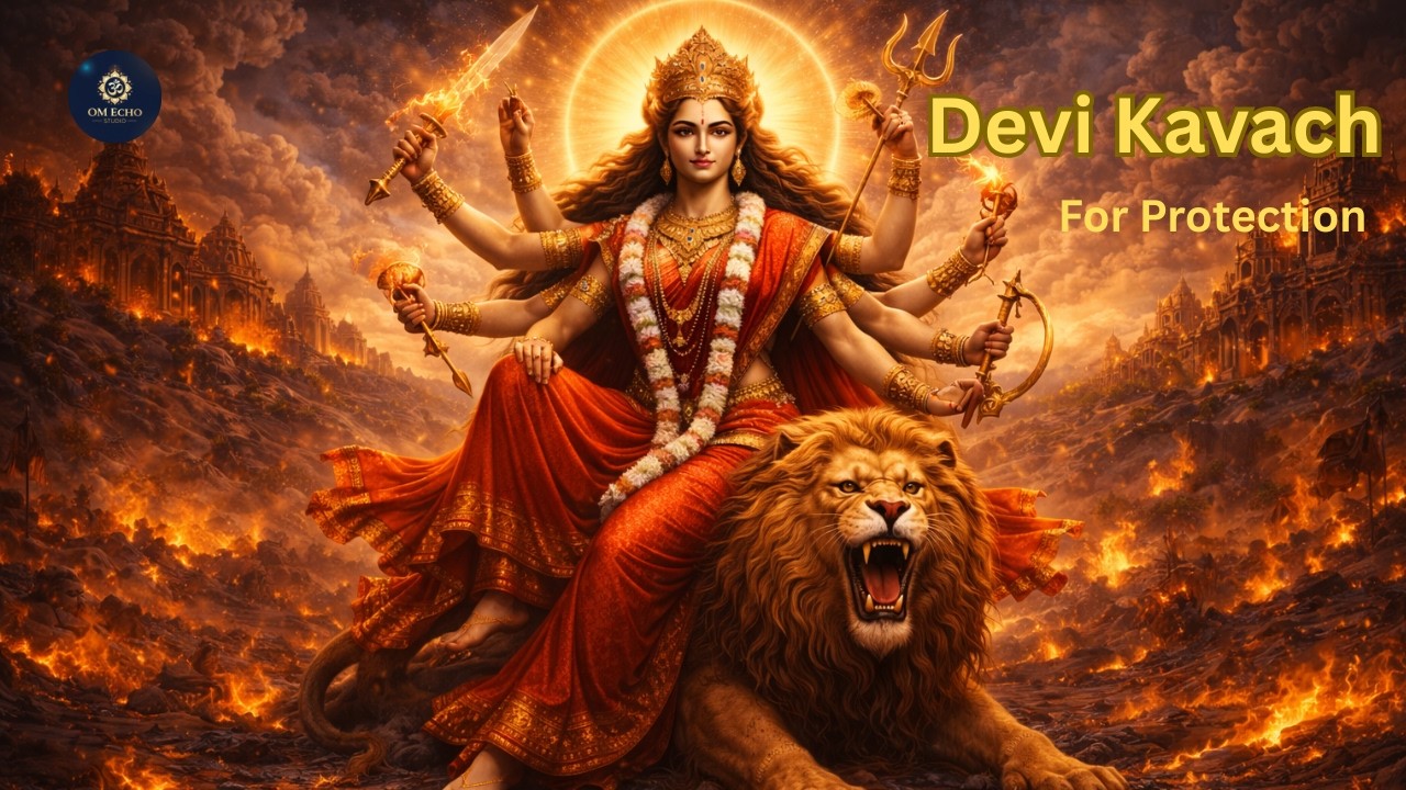 Feeling Negative Energy? Listen to this Devi Kavacham (Chandi Kavacham) for Protection 🔱(Complete)