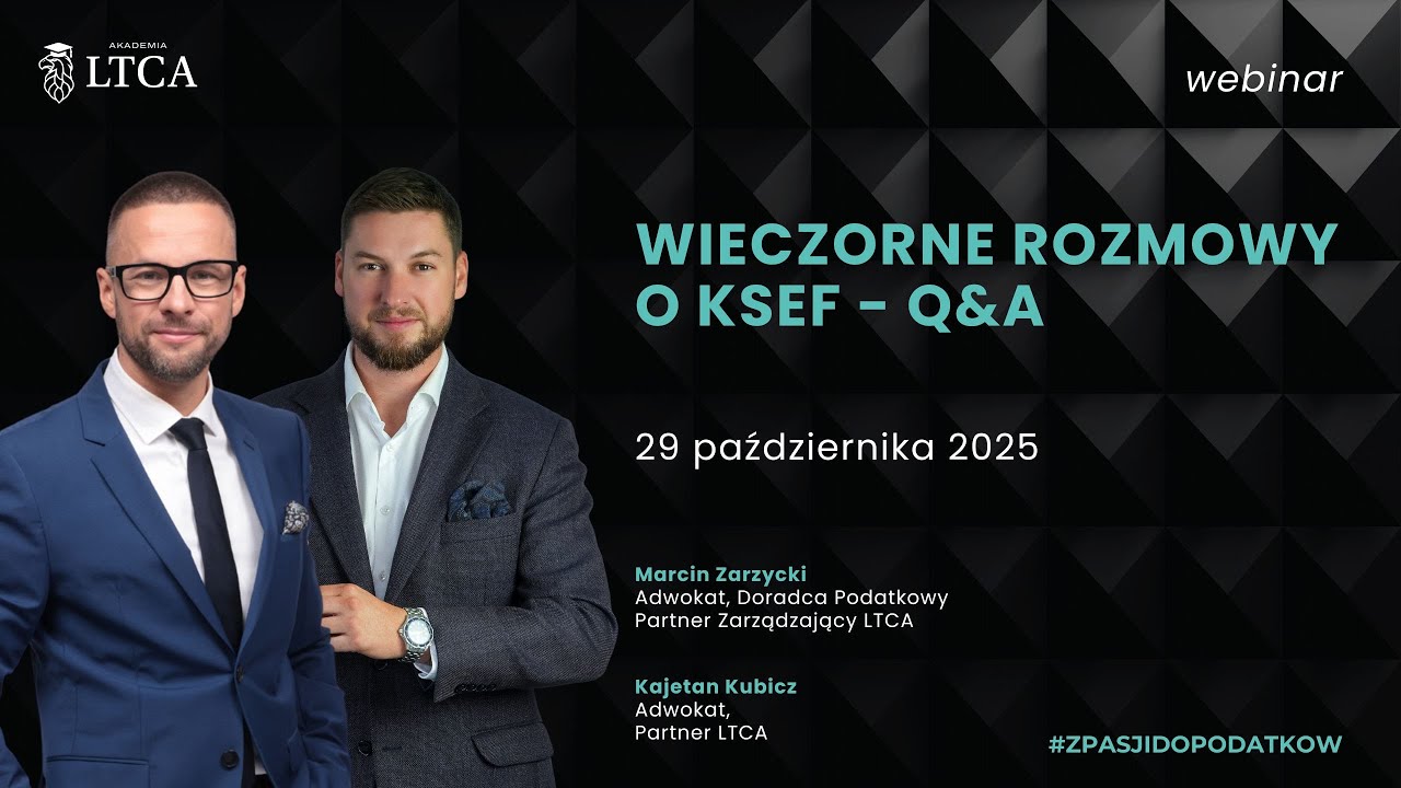 Wieczorne rozmowy o KSeF Q&A 29.10.2025