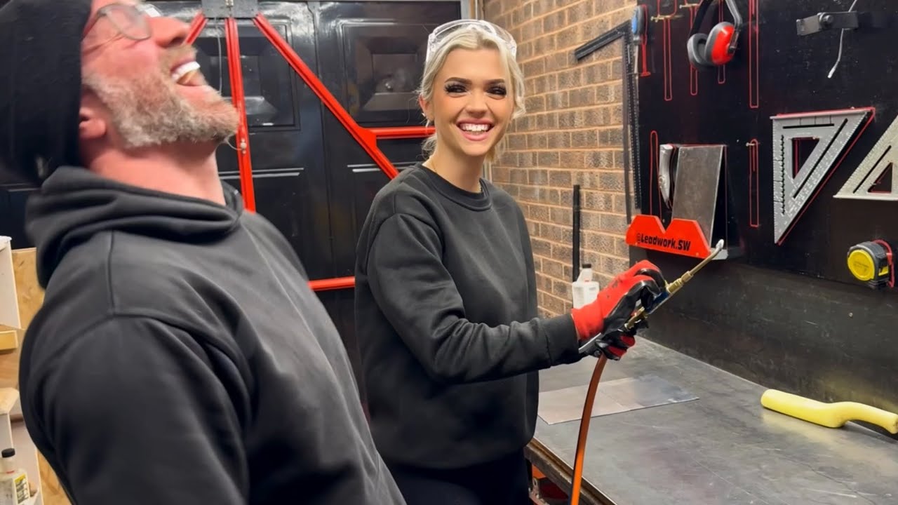 Father vs. Daughter: Lead Welding Showdown