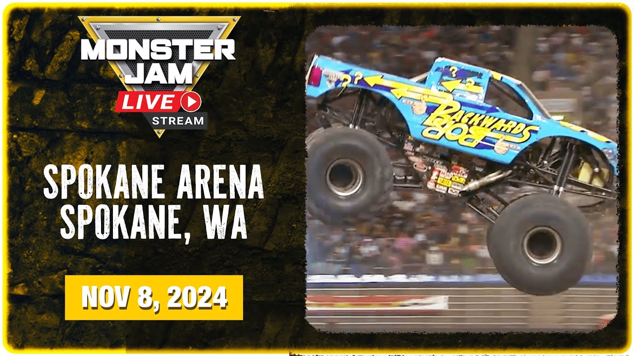 Monster Jam: Spokane, WA - 1 (Full Event) | Nov 8, 2024 | Monster Jam Arena Series