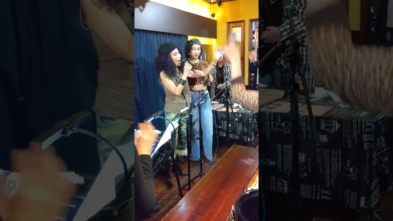 @Soul Eggsライブ。「山ノ内洋子(Vo)＆日高しず香(Vo)＆川勝陽一(key)」