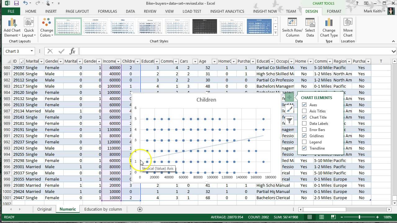 Excel Multiple Linear Regression