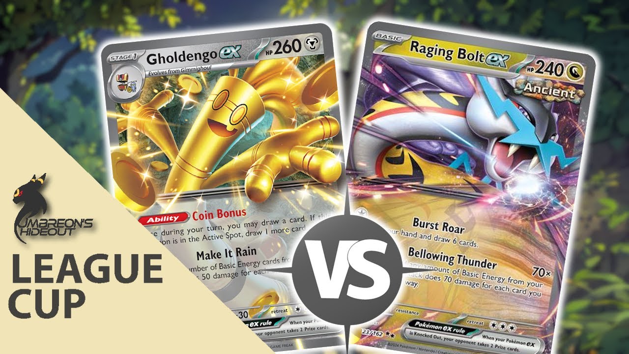 League Cup Round 2: Gholdengo ex VS Raging Bolt ex