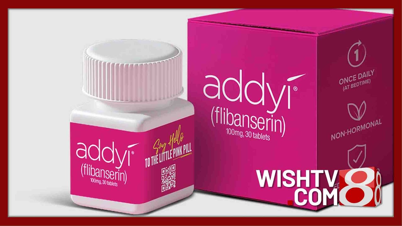 Новое лекарство для лечения сниженного либидо у женщин моложе 65 лет.